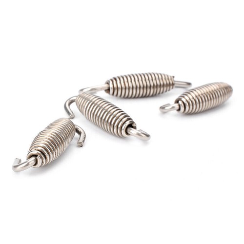 2x Short Outlaw Racing Stainless Header Exhaust Springs Universal For Honda - Picture 4 of 9