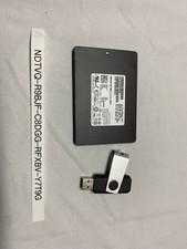 256GB SATA SSD + Windows 10 Pro USB Installer + Transferable License Key