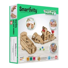 Hot Shot Marble Game Stem Building Toy For Kids Educational Fun And Learning