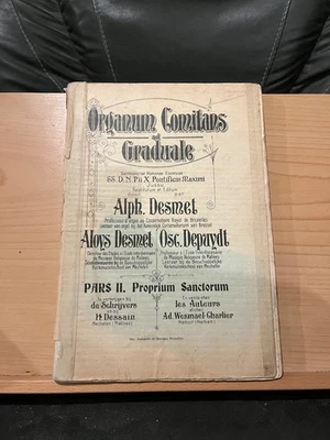 Desmet Depuydt Organum Comitans ad Graduale part II Proprium Sanctorum partition - Photo 1/4
