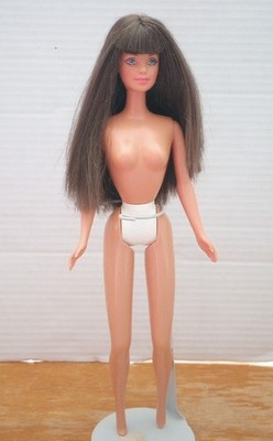 Vintage 1997 Mattel Brunette Barbie Sticker Craze #19914 - NO BOX - NO OUTFIT