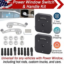 Universal Power Window Crank Switch Lever Handle Manual To Electric Conversion Universal Power Window Crank Switch Lever Handle Manual To Electric Conversion