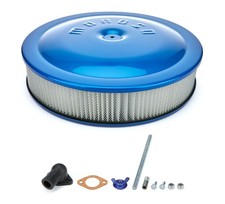 Moroso 65906 Air Cleaner 14 X 3 Blue Powder Coat