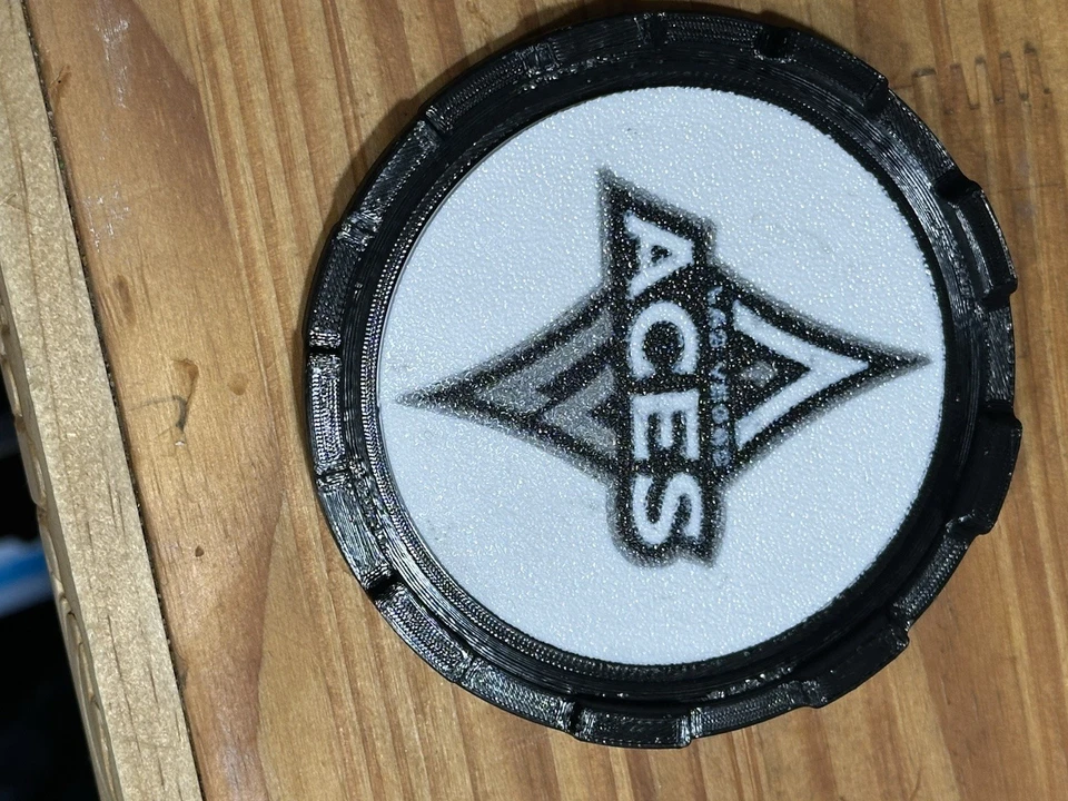 Las Vegas Aces WNBA Rally Chain And Coaster Set - Image 2 of 4