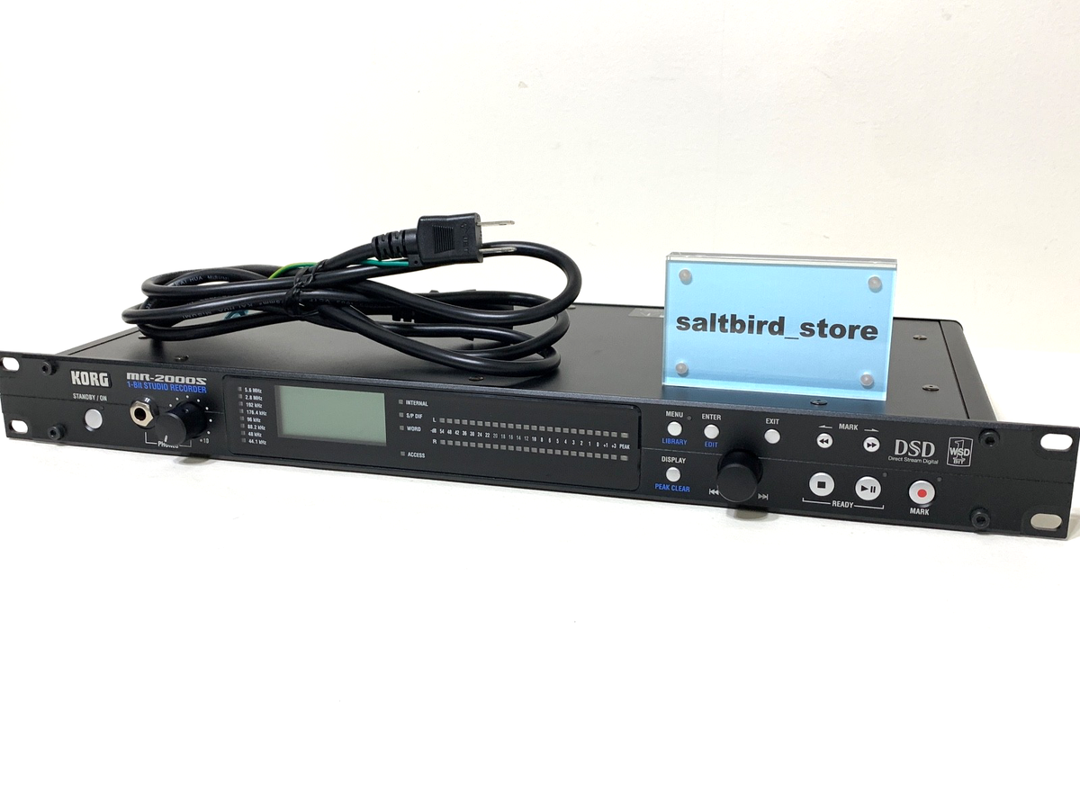 MR-2000S 1-Bit スタジオレコーダー KORK MR-2000S 1-Bit Studio Recorder DSD SSD From JP | eBay