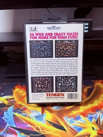 Ms. Pac-Man (SEGA Genesis, 1991) Cib Complete w/ Manual- Tested - Free Shipping!