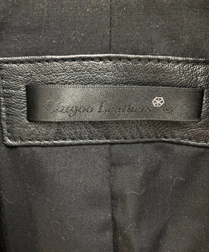 Liugoo Leathers Leather Jacket Men's Size L Black image 8