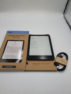 Amazon Kindle Paperwhite Signature Edition 12th Gen 32GB (SA569P) WiFi Only