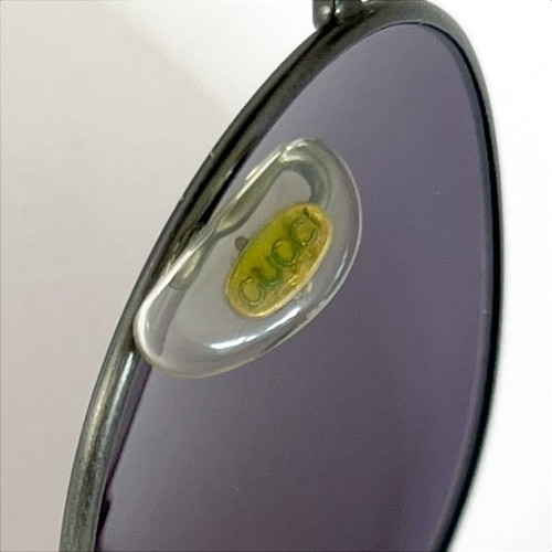 GUCCI Vintage GG Sunglasses Gray Violet Lens 1990s - Picture 4 of 9