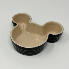Le Creuset Disney Mickey Mouse Ramekin Stoneware Baking Dish Black Replacement