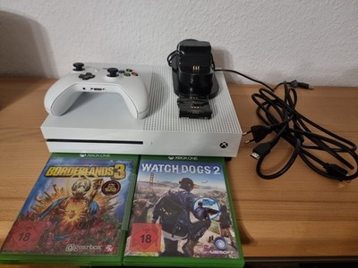 Xbox One S, 2 Spiele, 1 Controller, Weiß