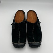 Naturalizer Women's Black Suede Mules Size 9N