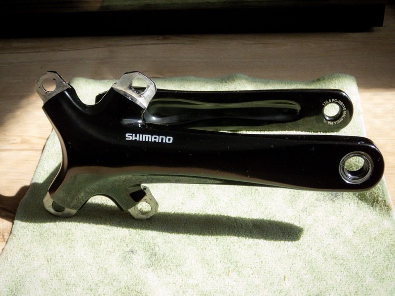 Shimano RS510 2x11 Speed Chainset Crankset Chainwheel 52/36 172.5mm