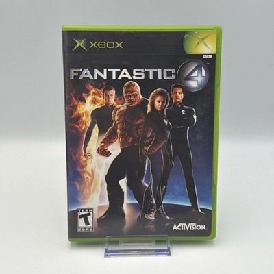 Fantastic 4 (Microsoft Xbox, 2005) Complete CIB Mint Disc! Tested