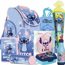 Lilo und Stitch Schulranzen Tornister Ranzen Rucksack Set mit Schultüte Heftbox