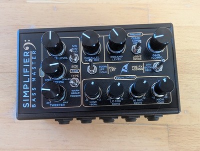 DSM & Humboldt Simplifier Bass Master   neuwertig   OVP   mit Klettband