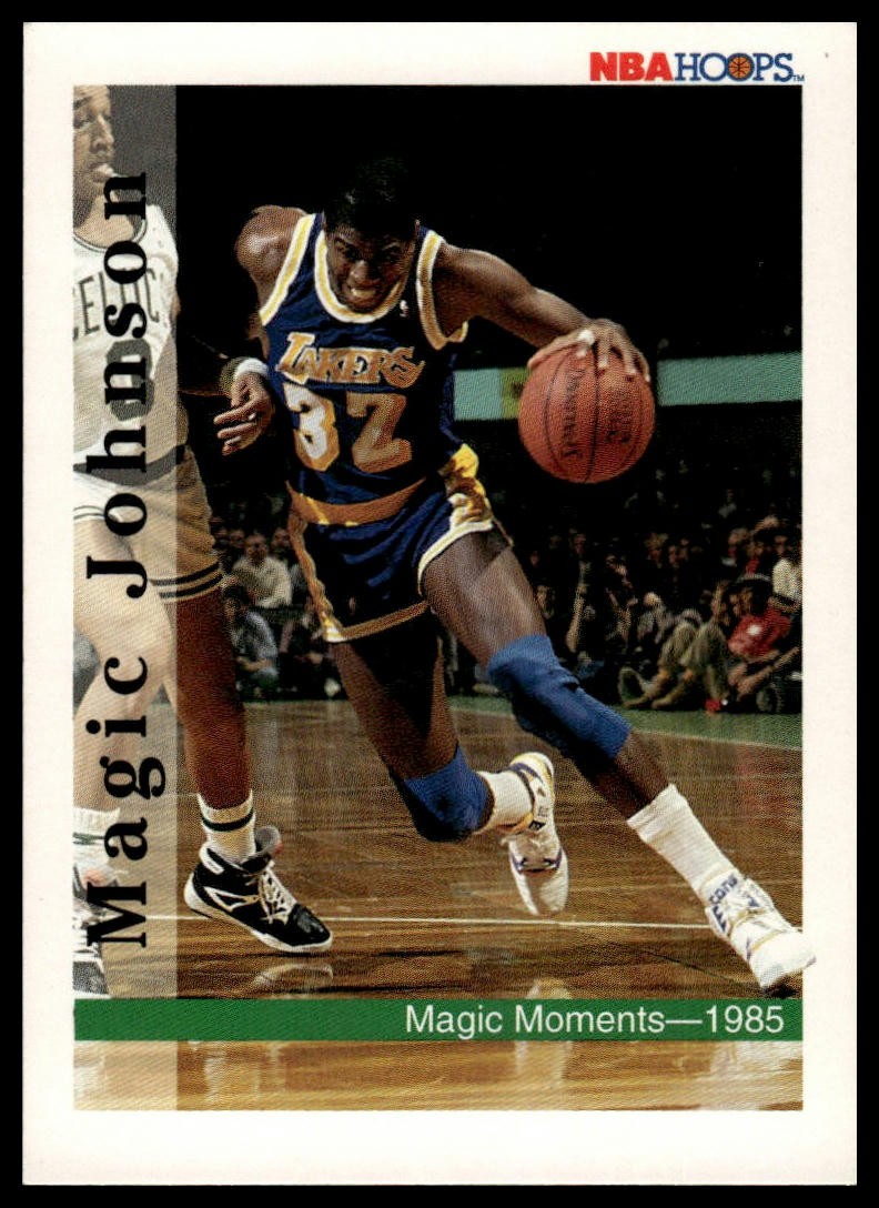 Magic Johnson 1992-93 Hoops #329 Los Angeles Lakers