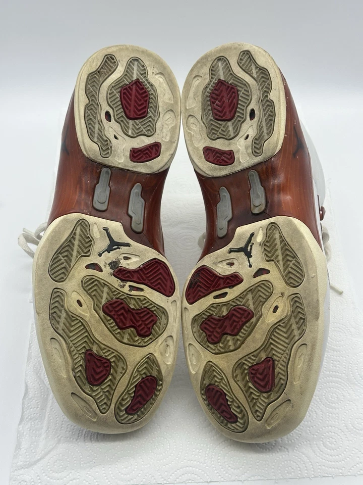 Talla 10.5 - Air Jordan 17 XVII Rojo Universitario OG Foto 4 de 4