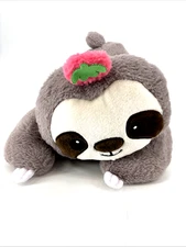 uoozii 24" | 5 Pounds Grey Sloth Weighted Stuffed Animals with Unscented Micro