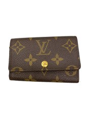 LOUIS VUITTON Multicle 6 Monogram Leather BRW Monogram Men's