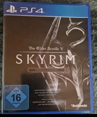 The Elder Scrolls V - Skyrim - PS4 Playstation 4 - Zustand ok USK 16 