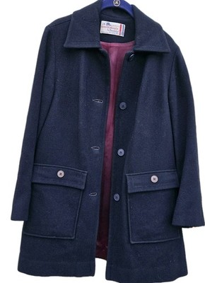 VINTAGE PENDLETON Knockabouts 100% Virgin Wool Navy Coat Jacket