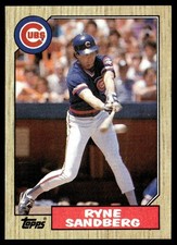1987 Topps Ryne Sandberg Chicago Cubs #680