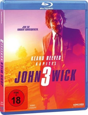 Blu-ray/ John Wick: Kapitel 3 - FSK 18 !! Wie Nagelneu !!