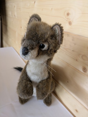 Hansa 4336 Stoat 38 cm Vintage Rare Collectable Realistic Lifesize Plush - Picture 2 of 12