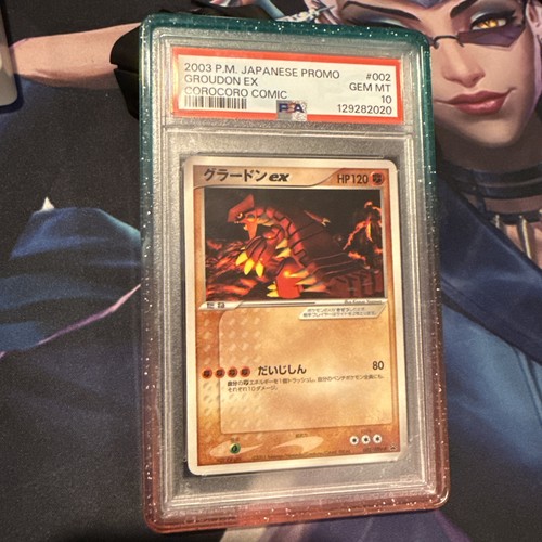 Groudon ex graded PSA 10 for sale on eBay