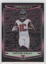 2018 Panini Obsidian Electric Etch Purple 60/75 Calvin Ridley #107 sd0
