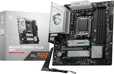 MSI B650M Gaming Plus WIFI Mainboard Sockel AM5 AMD B650 Ryzen 7000/8000/9000er 
