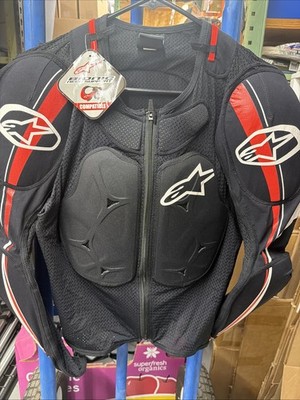 Alpinestars Bionic Pro Jacket Black And Red New Size Small 6506814