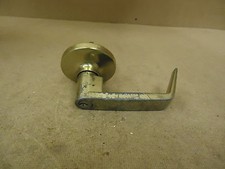 Standard Door Lever Polished Brass 2in Door Knob Locking