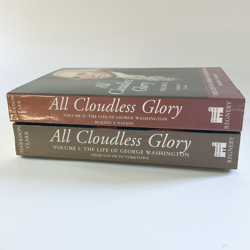 All Cloudless Glory Volume 1 and 2 The Life of George Washington Paperback Book - Picture 2 of 21