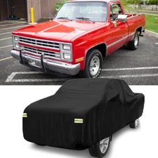 Truck Cover Outdoor Waterproof Dust Duty Resistant For Chevrolet R10 C10 K10