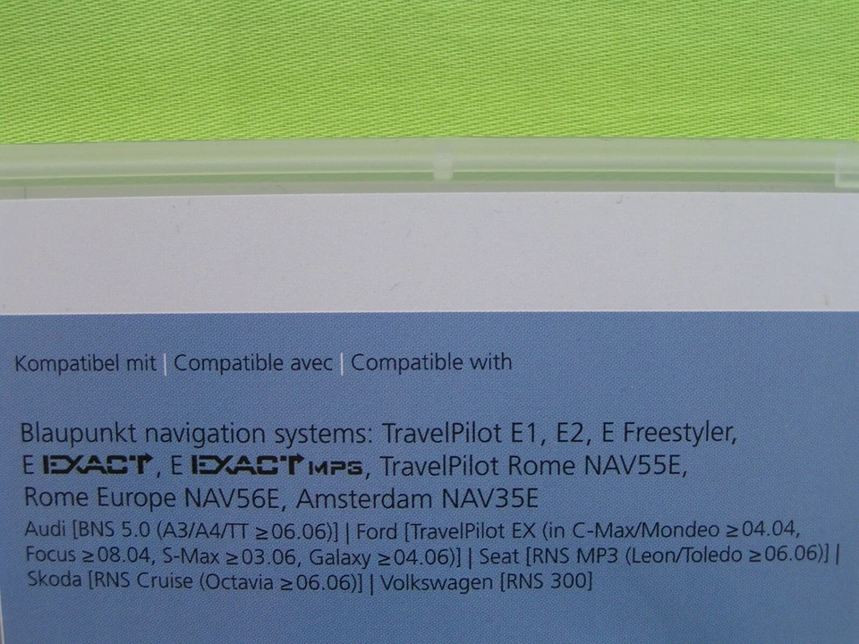 CD NAVIGATION ALPEN EX 2018 AUDI BNS 5.0 A3 A4 TT VW RNS 300 GOLF 5 PASSAT CADDY - Bild 2 von 2