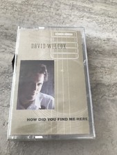 David Wilcox  How did you find me here  Cassette Tape  Brand New Sealed 