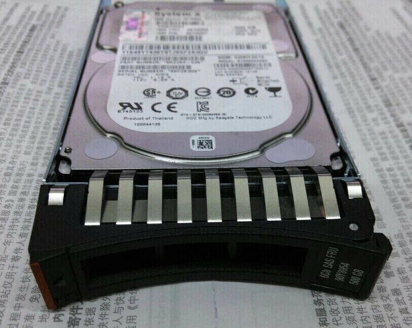 90Y8953 90Y8954 90Y8957 IBM SYSTEM X 500GB 7.2K RPM 6Gb/s 2.5 SAS Hard Drive HDD - Image 4 of 4