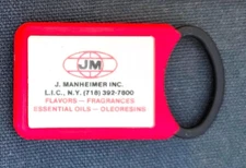 Promo Advertising Plastic Keychain Keyring