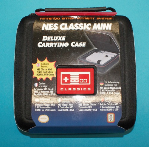 Nintendo Classic Mini NES DELUXE CARRYING CASE NEU/OVP