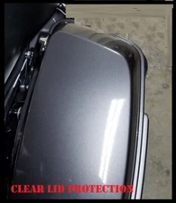 Clear Hard Bag Lid Covers  Fits 2014-2023 Harley-Davidson®Touring High Quality+