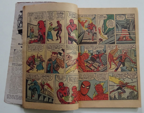 Comic Book- Strange Tales Annual #2 1st Torch & Spider-Man 1963 - Picture 8 of 24