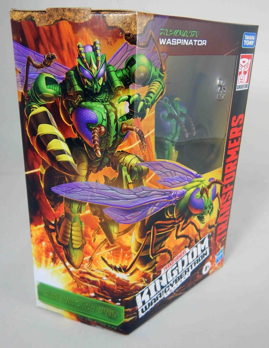 NEW Transformers WFC-K34 Kingdom WASPINATOR Deluxe Class