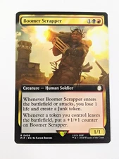 Boomer Scrapper - PIP 0408 - MTG Magic the Gathering Fallout Extended Art