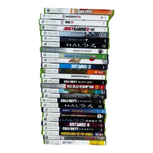 Lot of 27 XBOX 360 Video Games Tested - Picture 1 of 5