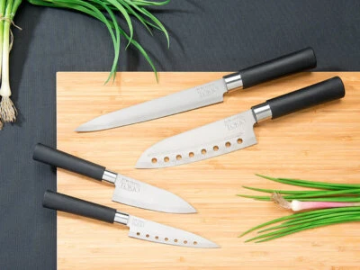 NEU Tokio 4-teiliges Profi Küchen Messer Set für Camping Wohnwagen Wohnmobil - Bild 1 von 4