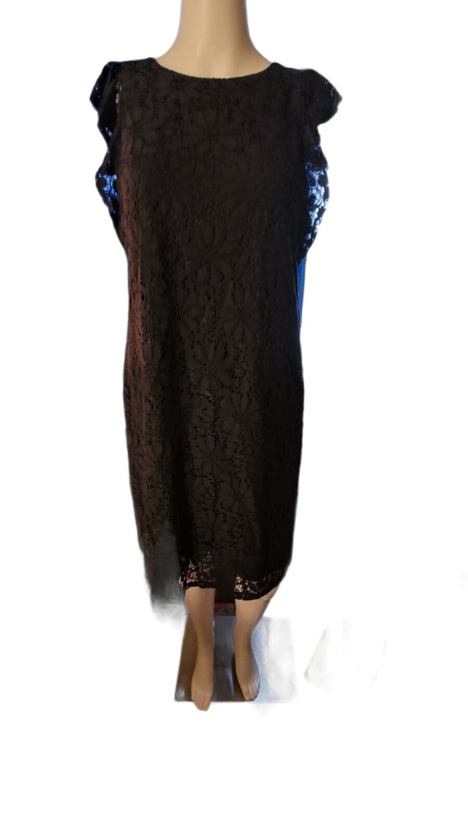 london times navy lace dress London Times Royal Blue Sleeveless Lace Fit & Flare Dress 6