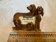 NEW Irish Setter Mini Magnet with Easel Back Photo Picture Frame - 3.5"