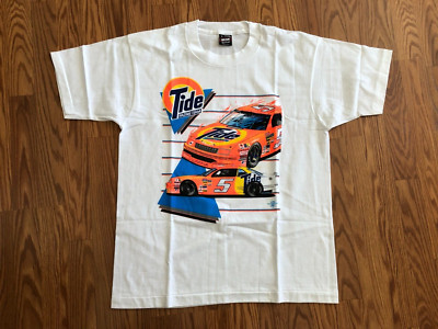 NEW Best Vintage 90s  T-Shirt, Tide Racing Team car #5 Men's  size L